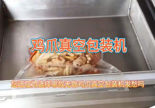 鸡爪真空包装机